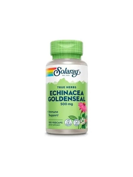 ECHINACEA Y GOLDENSEAL 100 CAPS SOLARAY