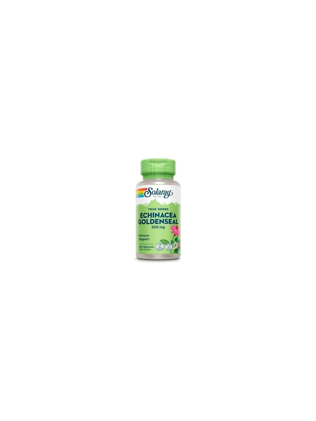 ECHINACEA Y GOLDENSEAL 100 CAPS SOLARAY