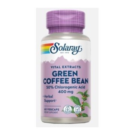 EXTRACTO DE CAFE VERDE 400MG 60 CAPSULAS SOLARAY