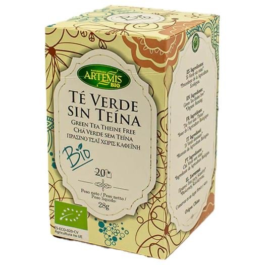 TE VERDE BIO SIN TEINA 20 FILTROS ARTEMIS