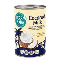 LECHE DE COCO BIO 80 % COCO Y 22% GRASA TERRA SANA