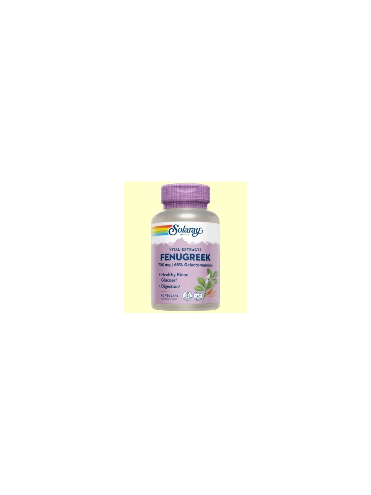 FENOGRECO 90 CAPSULAS SOLARAY