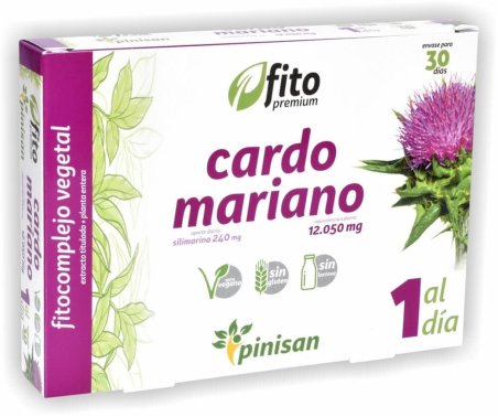 FITO PREMIUM CARDO MARIANO 30 CAPSULAS PINISAN