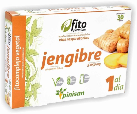 FITO PREMIUM JENGIBRE 30 CAPSULAS PINISAN