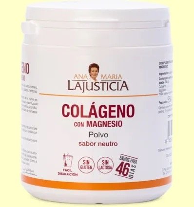 COLAGENO CON MAGNESIO POLVO 350 GR ANA MARIA DE LA JUSTICIA