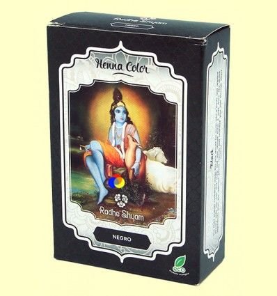 HENNA POLVO NEGRO RADHE SHYAM