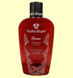 CHAMPU COLORANTE CAOBA HENNA RADHE