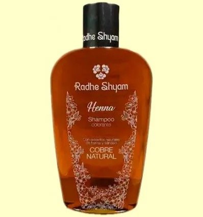 CHAMPU COLORANTE COBRE NATURAL RADHE SHYAM