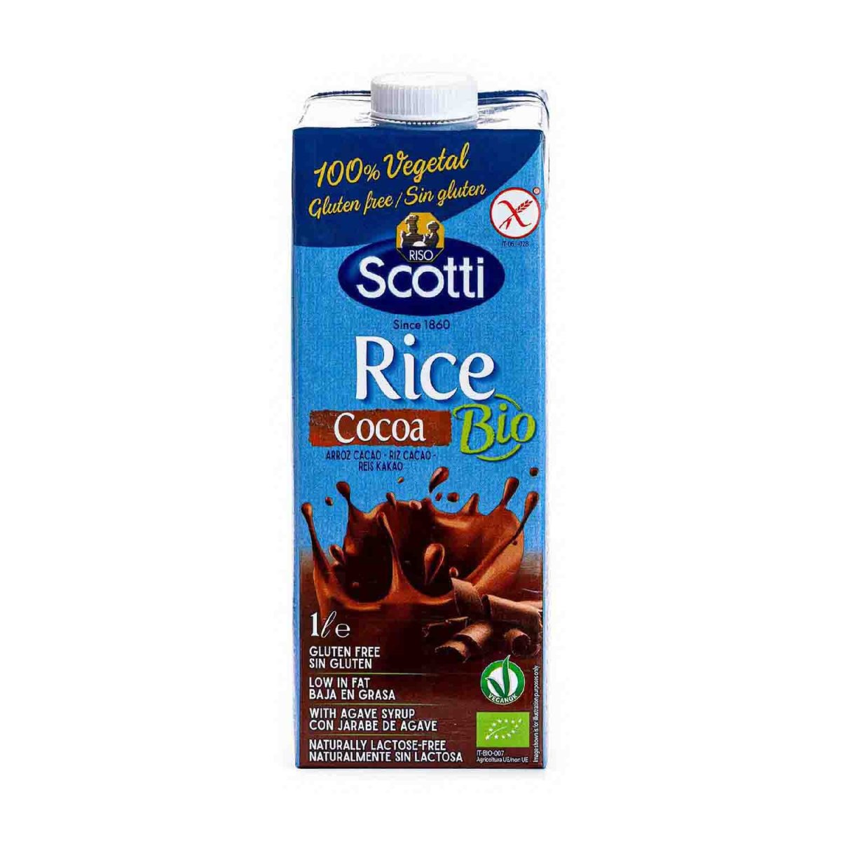 BEBIDA ARROZ CHOCOLATE 1 LT SCOTTI