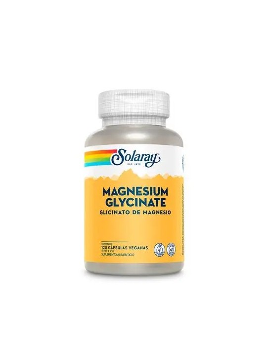 GLICINATO DE MAGNESIO 120 CAPSULAS SOLARAY