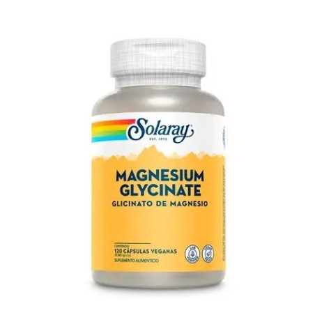 GLICINATO DE MAGNESIO 120 CAPSULAS SOLARAY