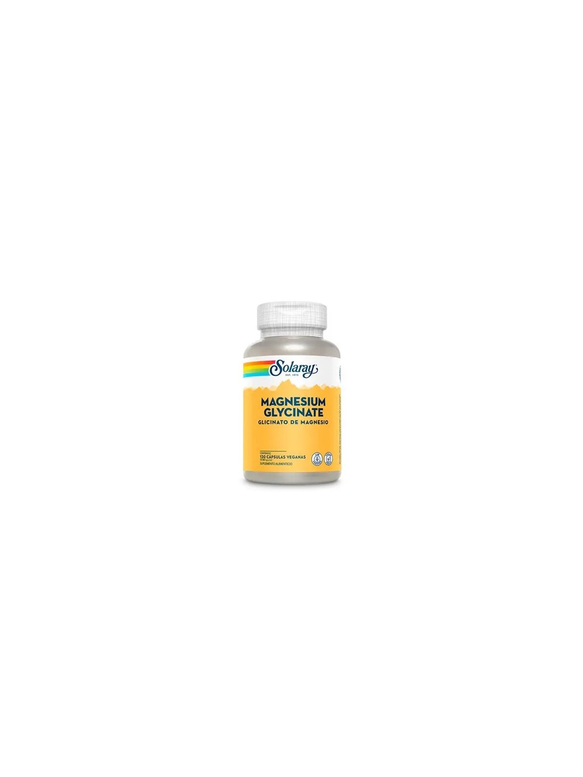 GLICINATO DE MAGNESIO 120 CAPSULAS SOLARAY