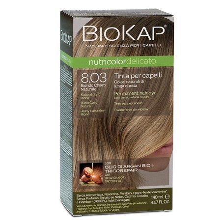 TINTE DELICATO +8.03 RUBIO CLARO NATURAL 140 ML