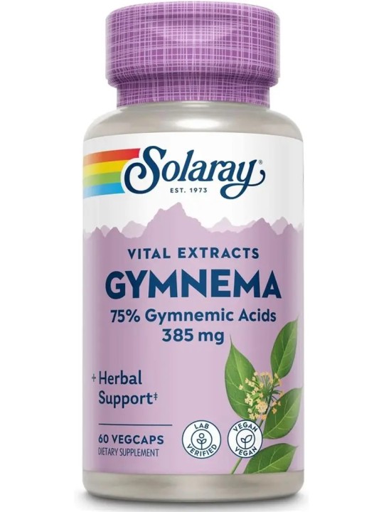 GYMNEMA 385 MG 60 CAPSULAS SOLARAY