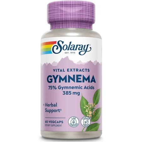 GYMNEMA 385 MG 60 CAPSULAS SOLARAY