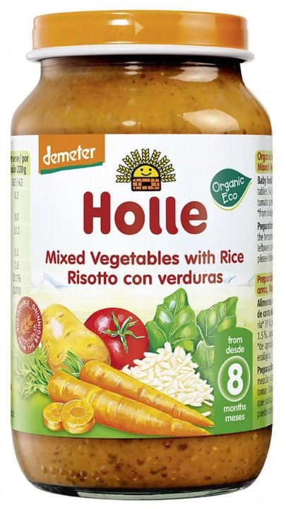 POTITO ARROZ CON VERDURAS 220G HOLLE