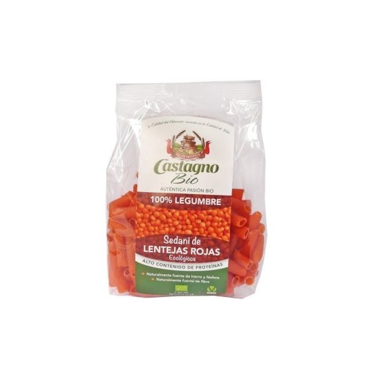 SEDANIS LENTEJA ROJA CASTAGNO 250 GR