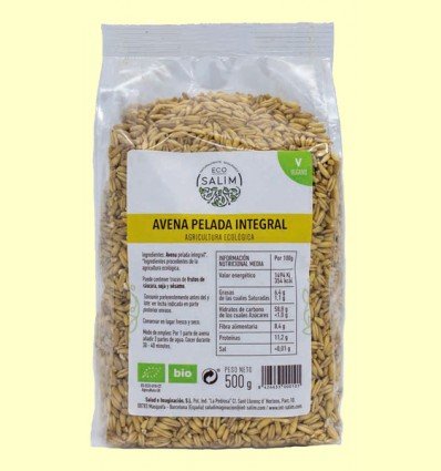 AVENA PELADA 500 GR ECOSALIM