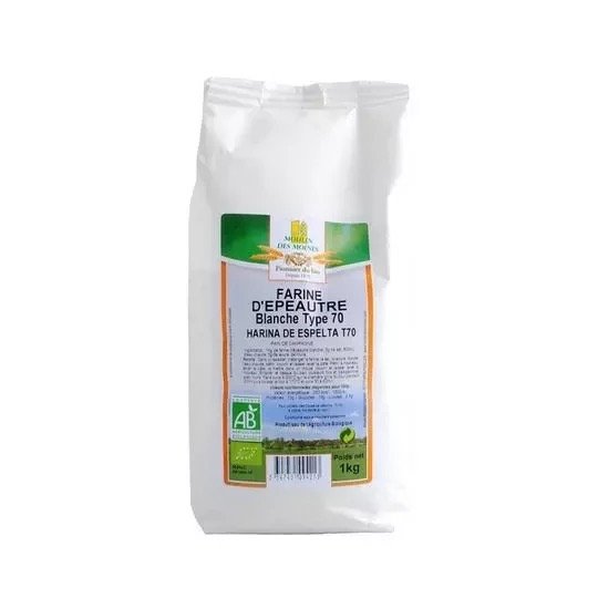 HARINA DE ESPELTA BLANCA 1 KG MOULINS
