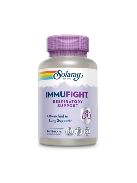 IMMUFIGHT RESPIRATORY SUPPORT 90 CAPSULAS SOLARAY