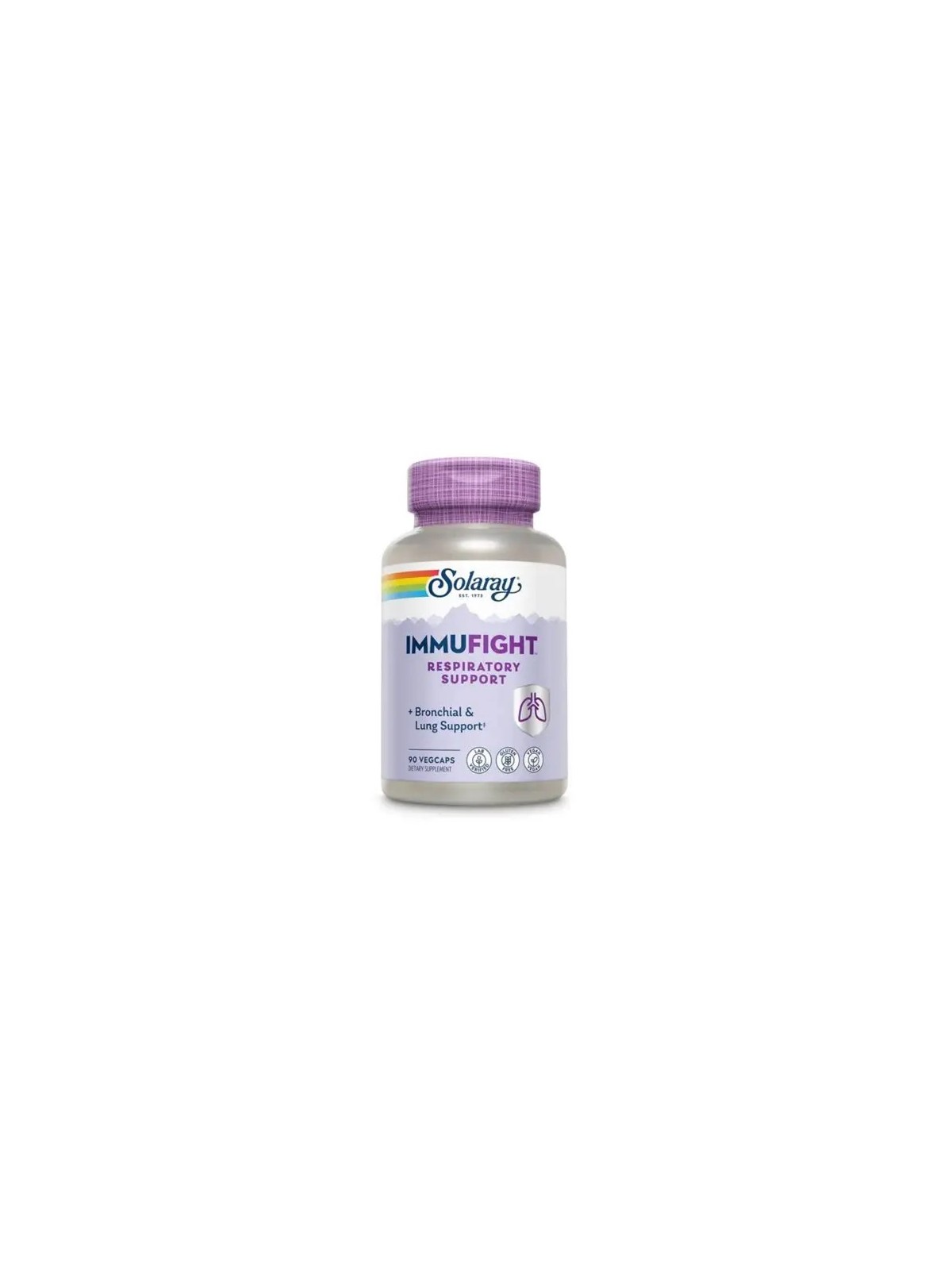 IMMUFIGHT RESPIRATORY SUPPORT 90 CAPSULAS SOLARAY