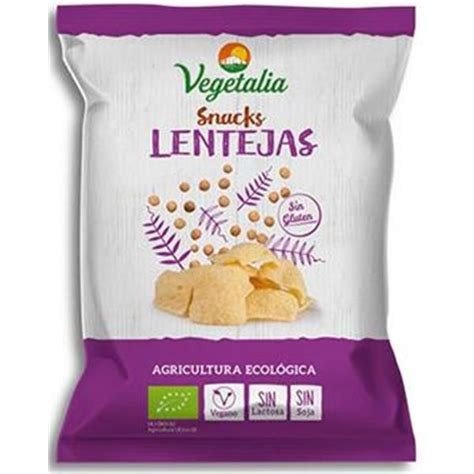 SNACK DE LENTEJAS BIO 45 GR VEGETALIA