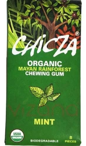 CHICLE MENTA ORGANICO CHIZCA