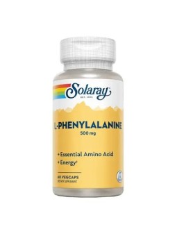 L FENILALANINA 500MG 60 CAPSULAS SOLARAY