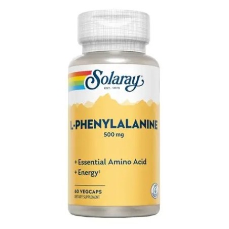 L FENILALANINA 500MG 60 CAPSULAS SOLARAY