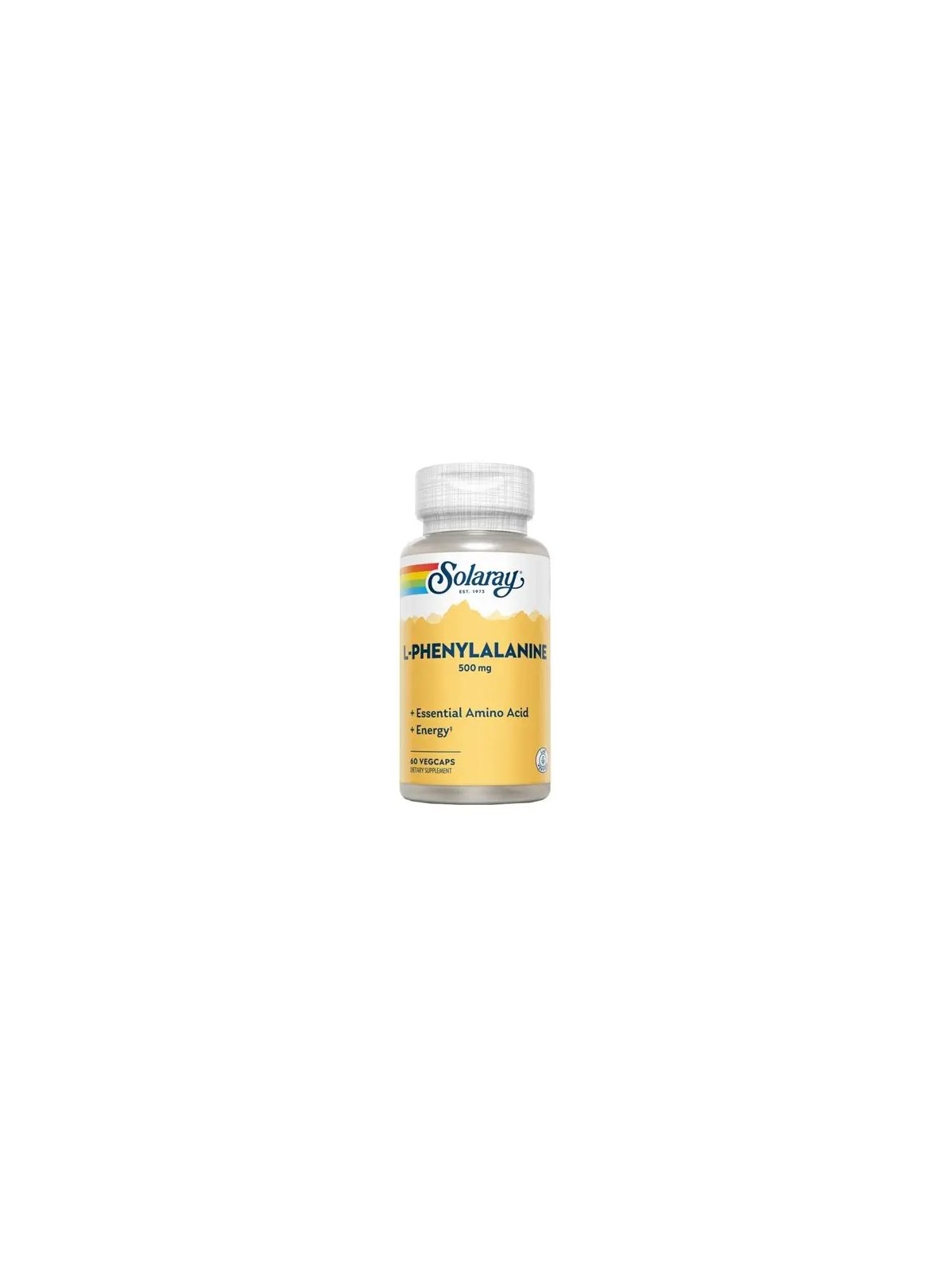 L FENILALANINA 500MG 60 CAPSULAS SOLARAY