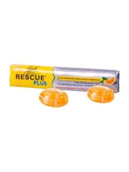 RESCUE PLUS CARAMELOS NARANJA/SAUCO VITAMINAS
