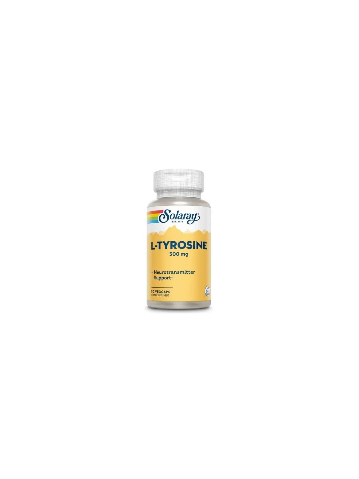 L TIROSINA 500MG 50 CAPSULAS SOLARAY