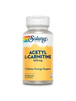 L-ACETYL L-CARNITINE 500 MG 30 CAPSULAS SOLARAY