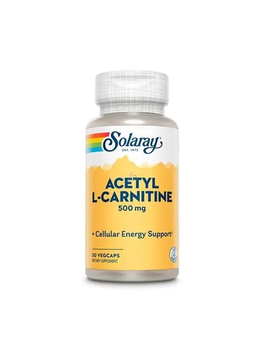 L-ACETYL L-CARNITINE 500 MG 30 CAPSULAS SOLARAY