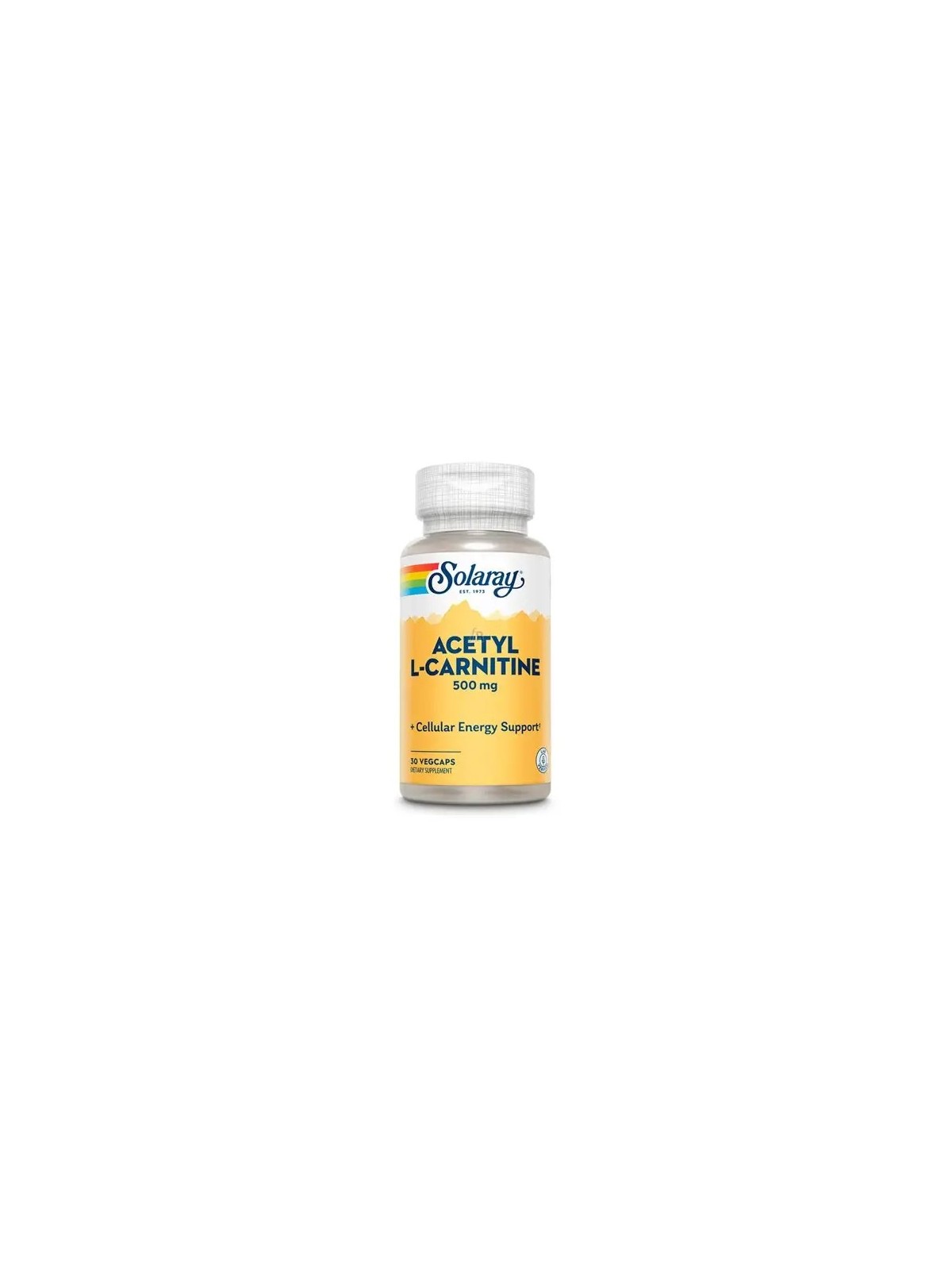 L-ACETYL L-CARNITINE 500 MG 30 CAPSULAS SOLARAY