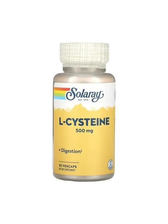 L-CYSTEINA 500MG 30 CAPSULAS SOLARAY