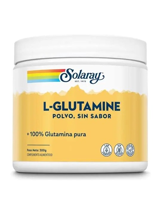 L-GLUTAMINA 300GR. POLVO SOLARAY