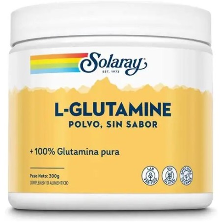 L-GLUTAMINA 300GR. POLVO SOLARAY