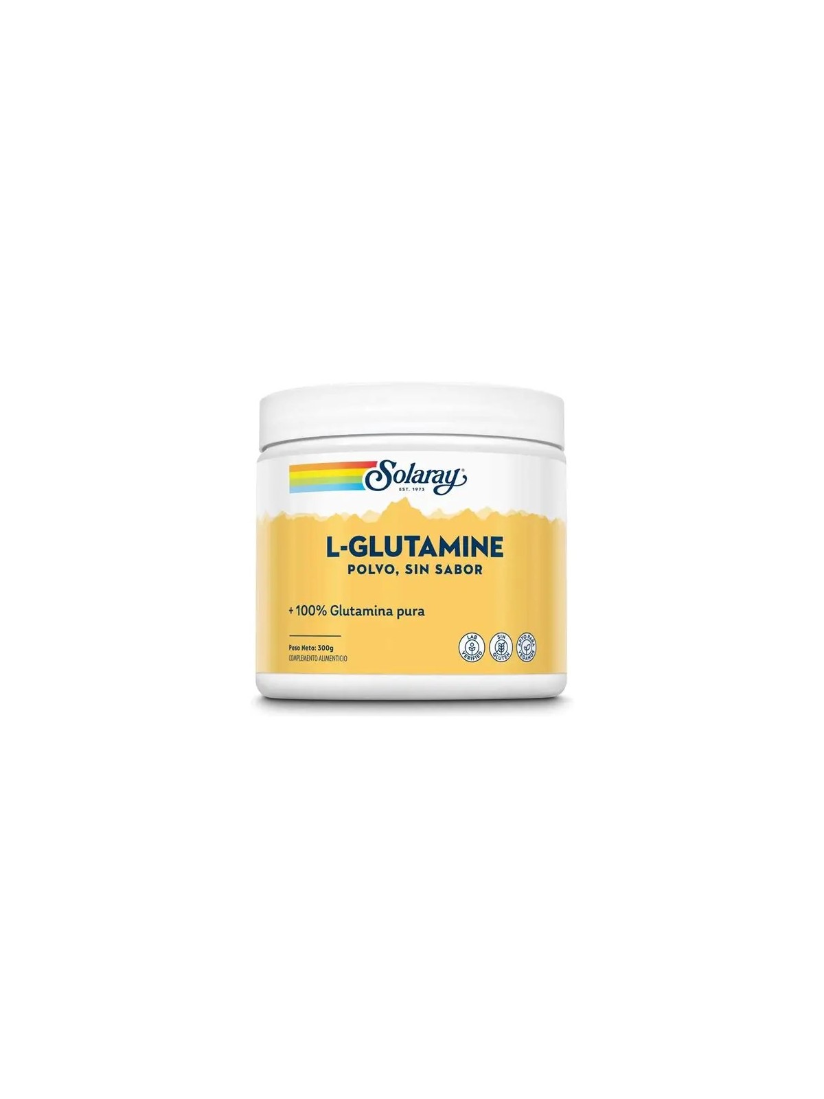 L-GLUTAMINA 300GR. POLVO SOLARAY