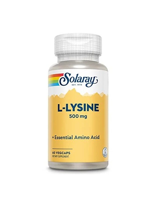 L-LYSINE 60 CAPSULAS 500MG SOLARAY