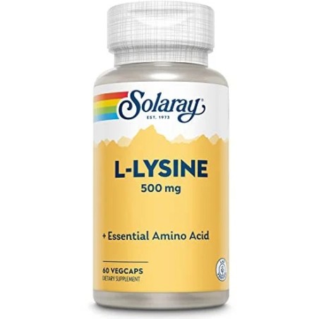 L-LYSINE 60 CAPSULAS 500MG SOLARAY