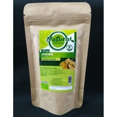 JENGIBRE STEVIA PREMIUM POLVO 100GR