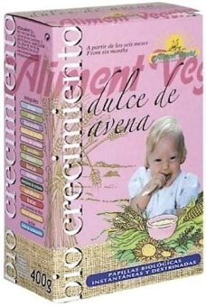 PAPILLA DULCE DE AVENA ALIMENT VEGETAL 400 G