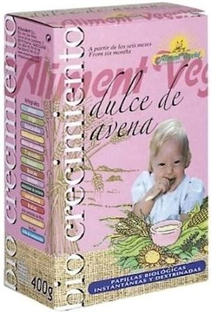 PAPILLA DULCE DE AVENA ALIMENT VEGETAL 400 G