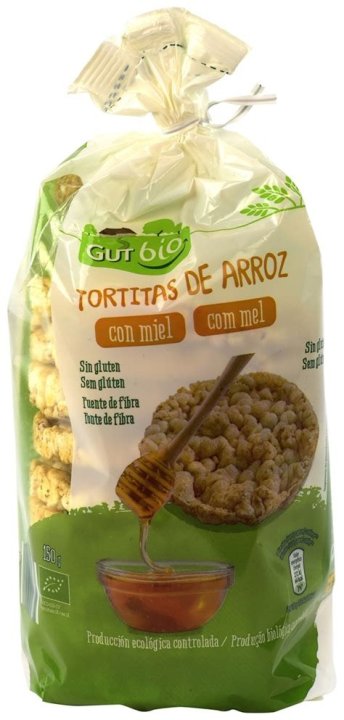 TORTITAS ARROZ MIEL ALIMENT VEGETAL 250 G