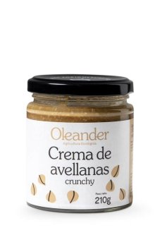 CREMA DE AVELLANAS CRUNCHY OLEANDER 210 G