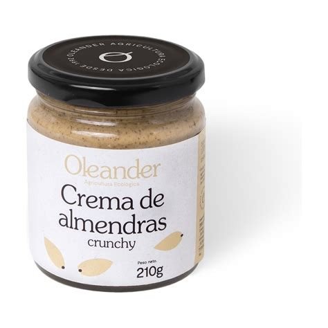 CREMA ALMENDRAS CRUNCHY 210GR OLEANDER