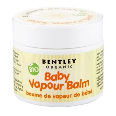 BALSAMO VAPOR BEBE 50 GR BENTLEY ORGANIC
