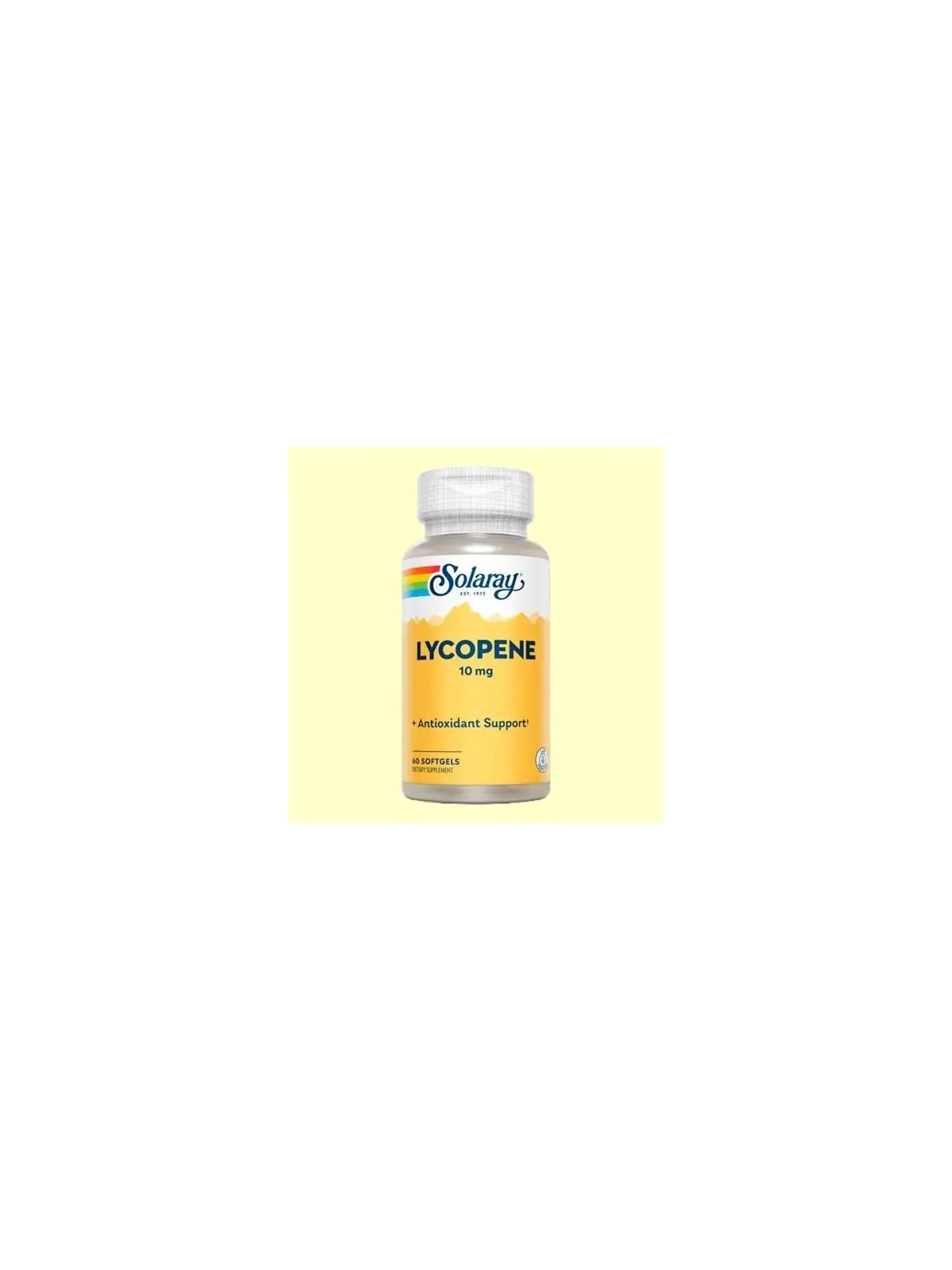 LYCOPENE 10 MG- 60 CAPSULAS SOLARAY