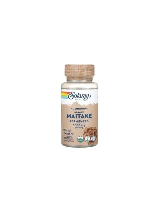 MAITAKE 500MG 60 CAPSULAS SOLARAY